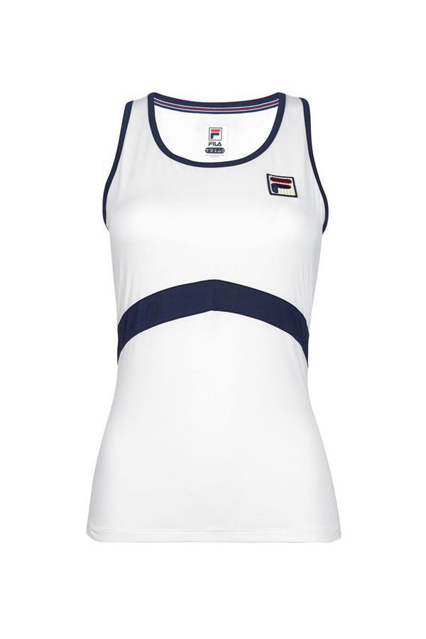 Fila Tielka Damske Biele - Heritage Racerback Vypredaj - Slovakia 04173-DZJG